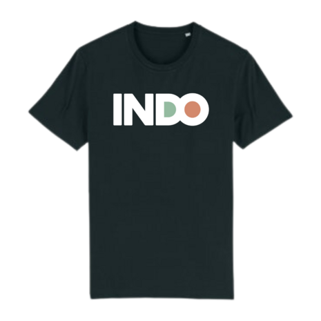 T-shirt zwart Indo