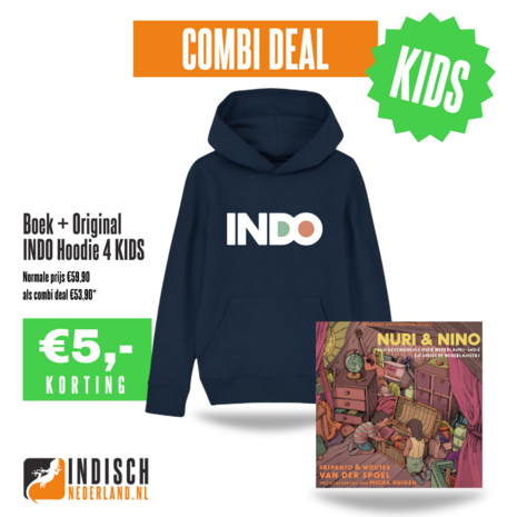 Combideal Boek + hoodie 4 kids